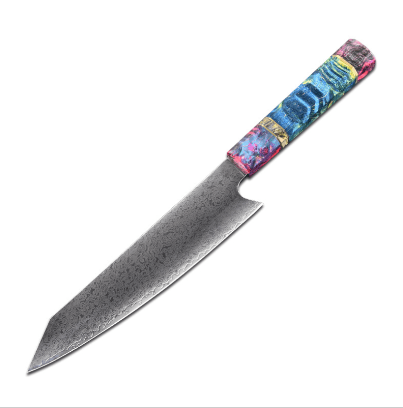 Cuchillo de Chef Damasco 8 pulgadas - Cuchillo Japonés