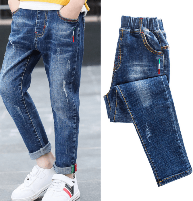 Pantalones vaqueros niño primavera-otoño