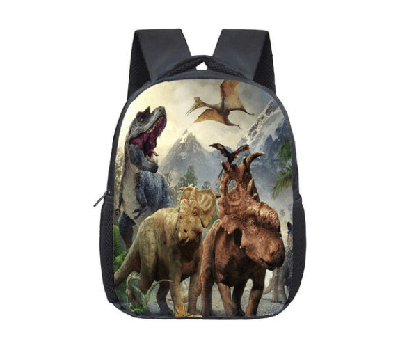 Mochila Dinosaurio Jurásico 3D - Escolar Infantil