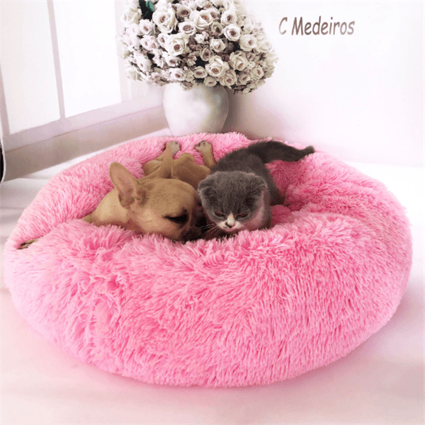 Cama Redonda Acogedora para Gatos Otoño e Invierno