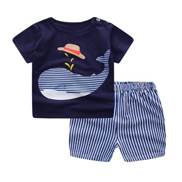 Conjunto de Ropa Casual para Bebé Verano