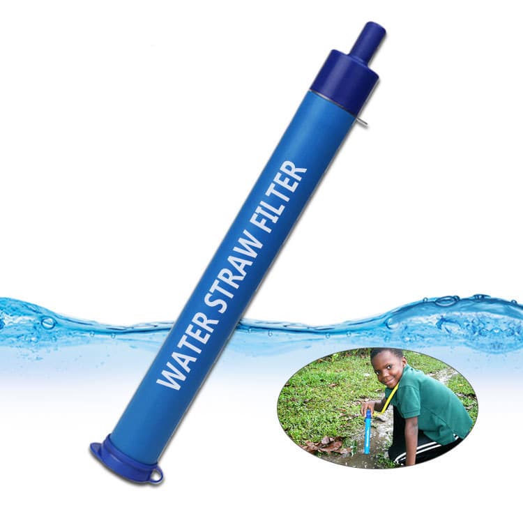 Pajita Purificadora de Agua para Camping