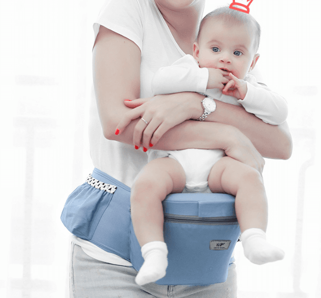 Mochila Portabebés con Taburete Ergonómico