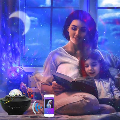 Luz Nocturna LED Reproductor Musical con Control USB