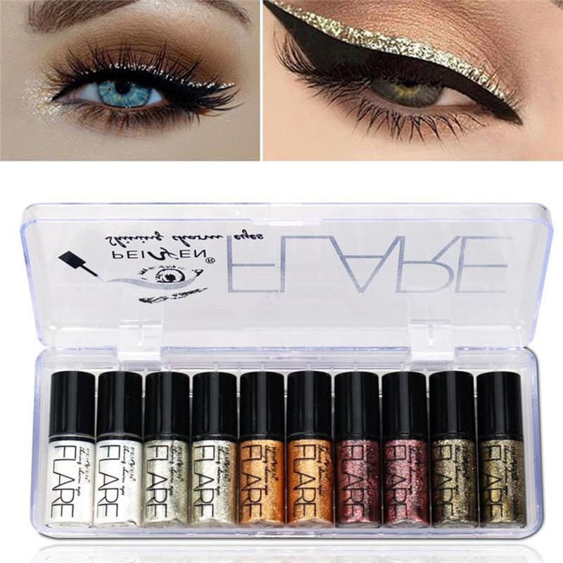 Eyeliner Brillante Impermeable