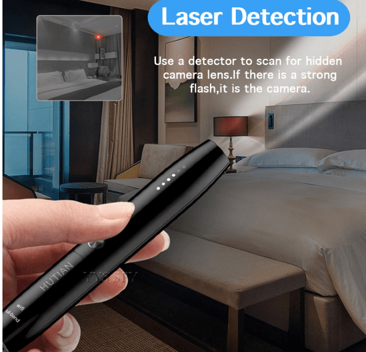 Detector de Dispositivos Espía y Cámaras Ocultas