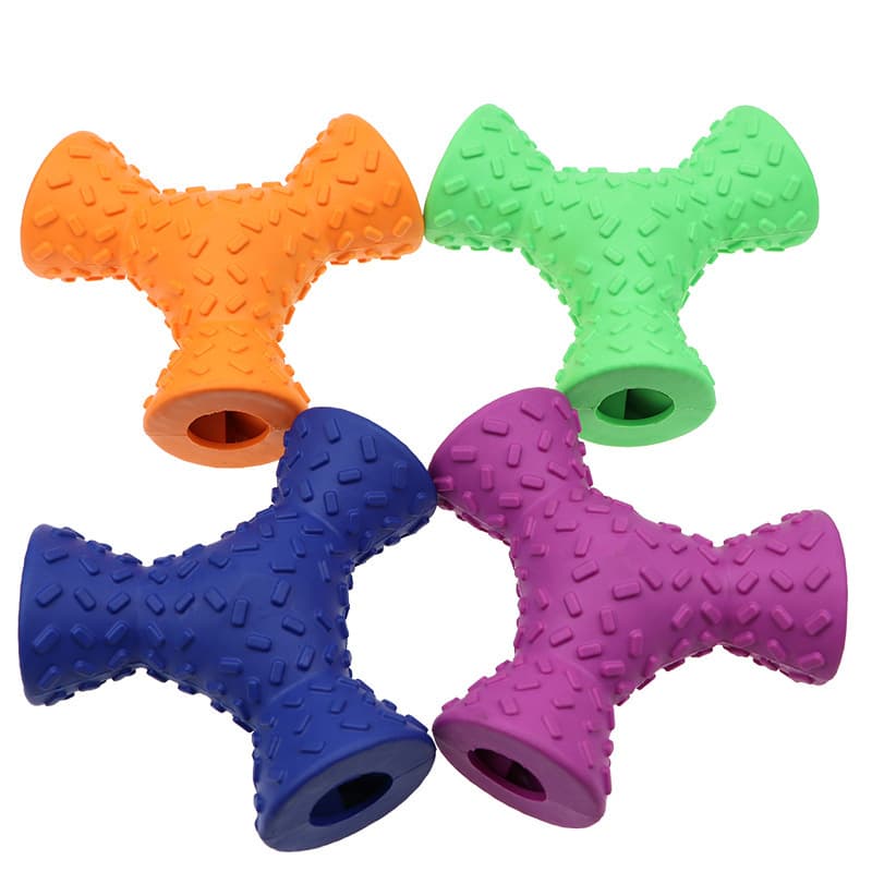 Juguete Dispensador de Comida Trihedron para Mascotas