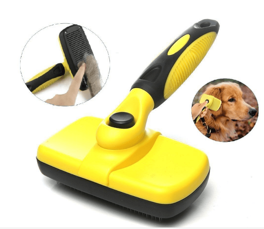 Cepillo Peine Autolimpiante para Mascotas