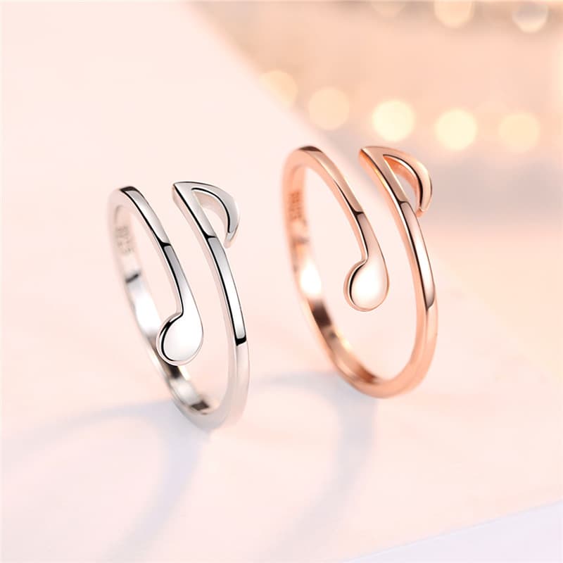Anillo Ajustable con Música Luxe