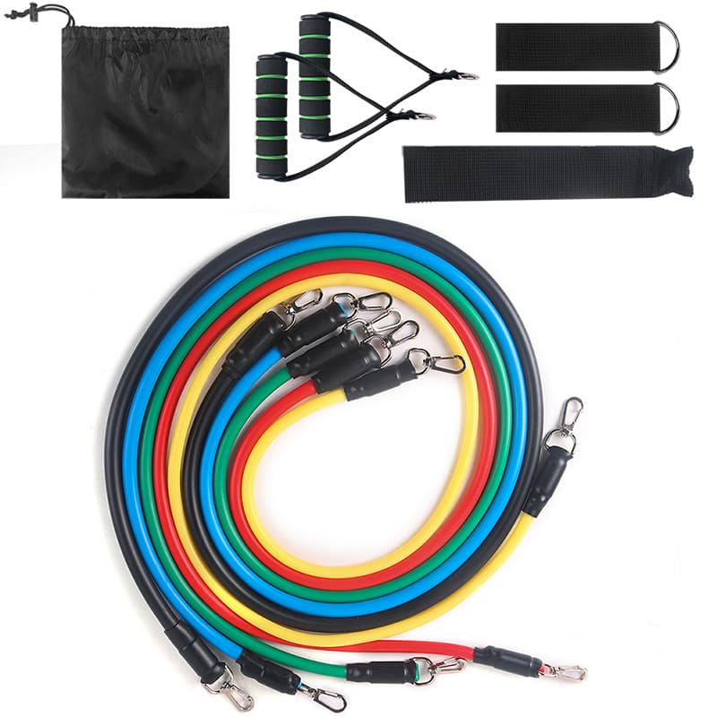 Set de Cuerdas Elásticas para Entrenamiento de Fuerza