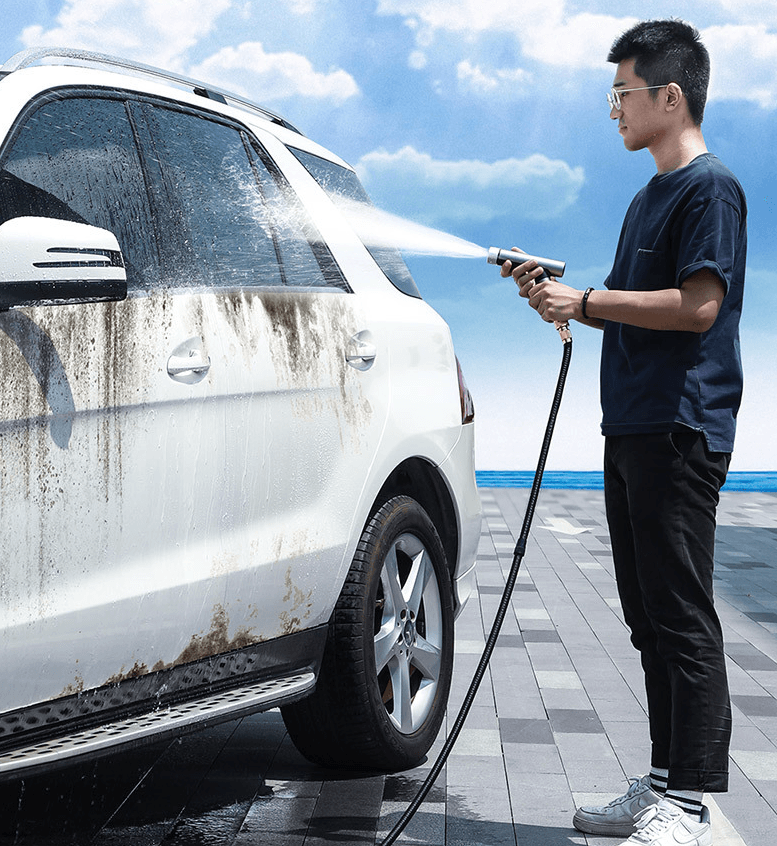 Pistola de agua telescópica para lavar coches
