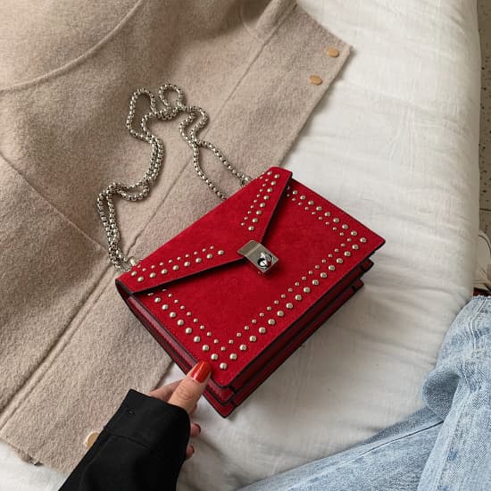 Bolso Mensajero de Cuero para Mujer