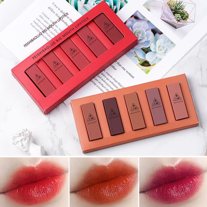 Set de 5 Barras de Labios Vitamina