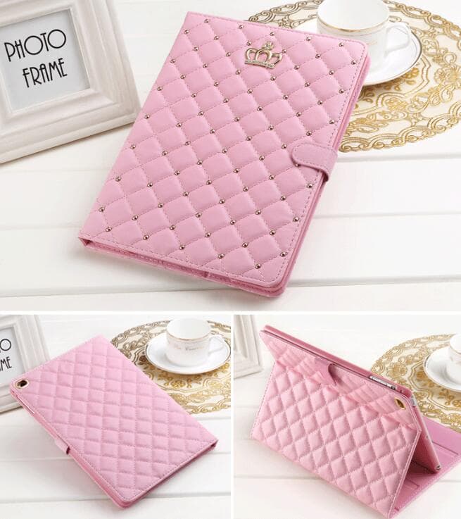 Funda para iPad con diseño corona