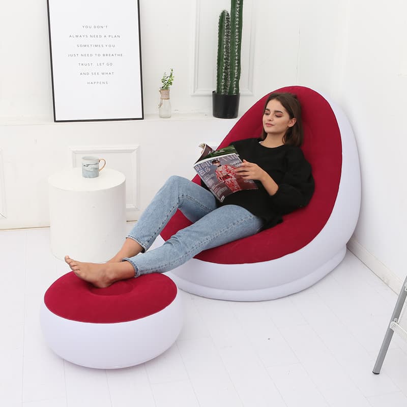 Puf Plegable Lazy Bean Bag Inflable