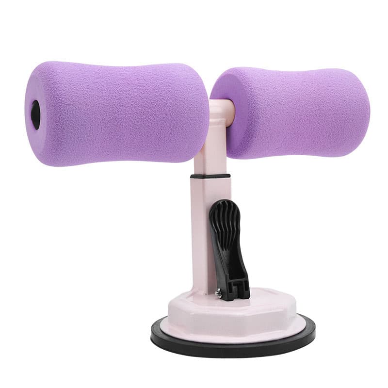 Barra de Abdominales con Soporte para Tobillos