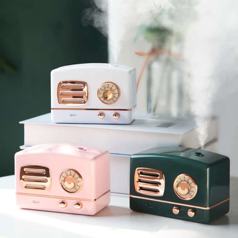 Humidificador Retro Decorativo Mascota Estilo Literario