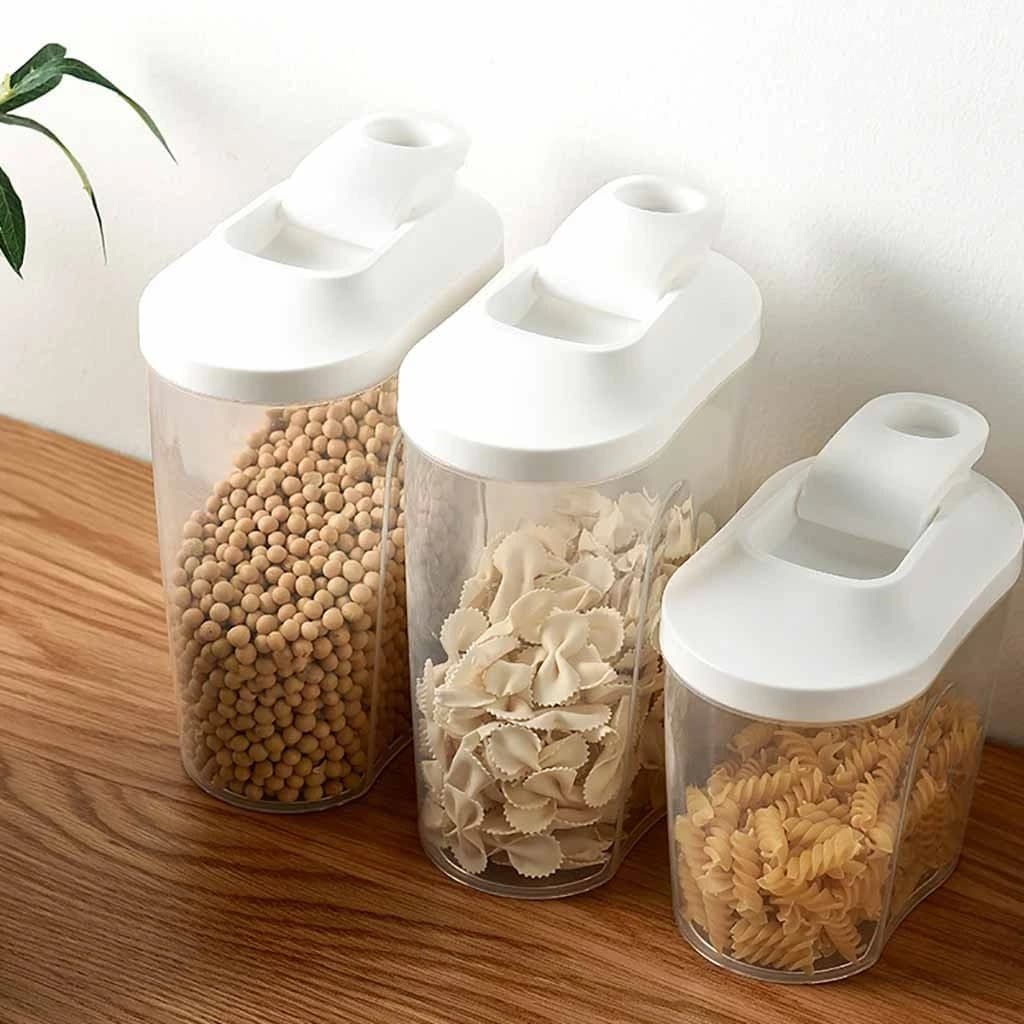 Recipiente Hermético para Almacenamiento de Alimentos