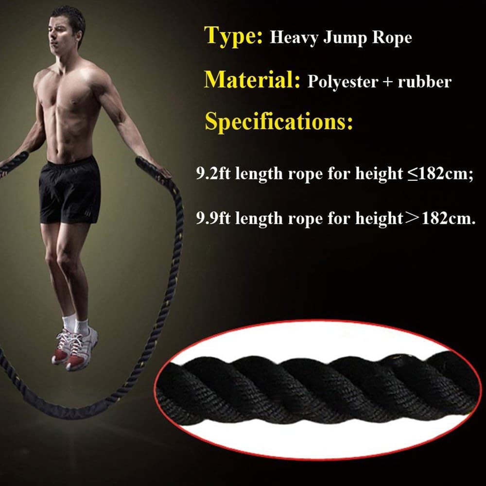 Cuerda de Saltar Battle Rope para Entrenamiento