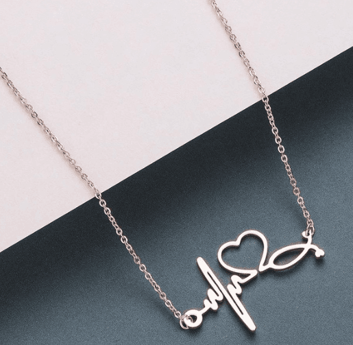 Collar Corazón Latido para Mujer