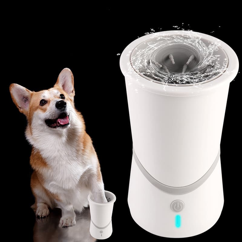 Limpiador Eléctrico de Patas para Mascotas