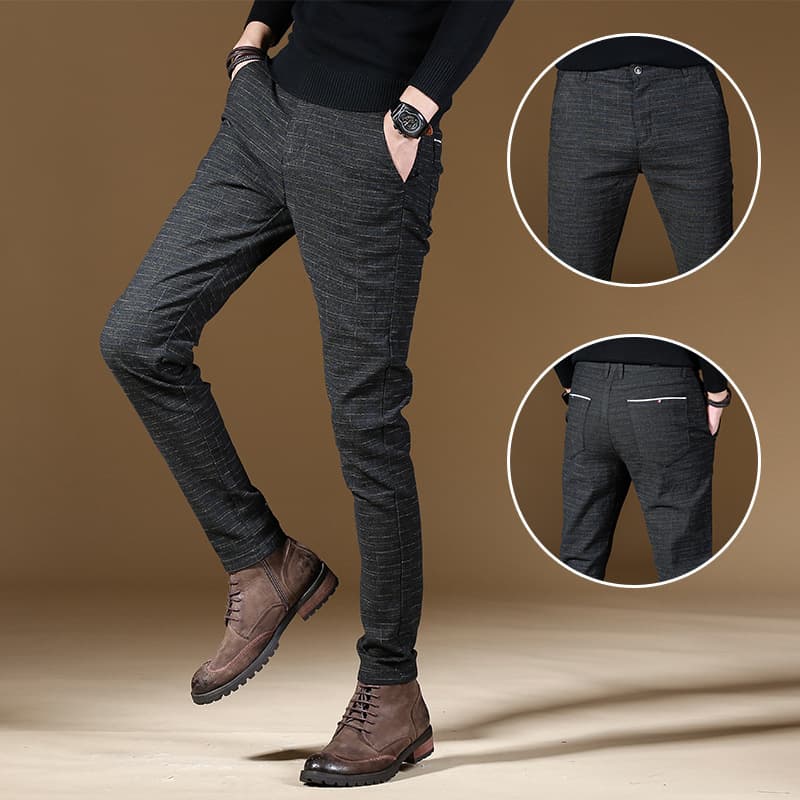 Pantalones Casuales para Hombre Primavera-Otoño