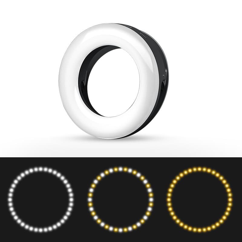 Aro de Luz LED para Selfies y Fotografía