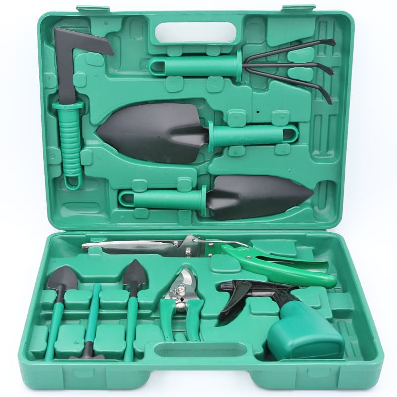 Set de 10 herramientas de jardinería