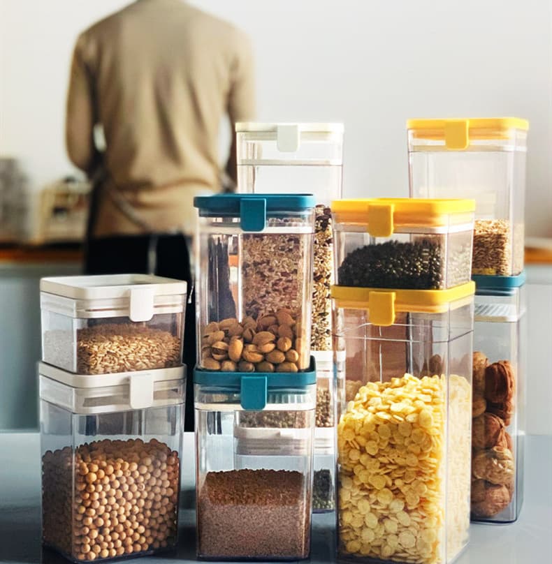 Bote de almacenamiento hermético para cocina