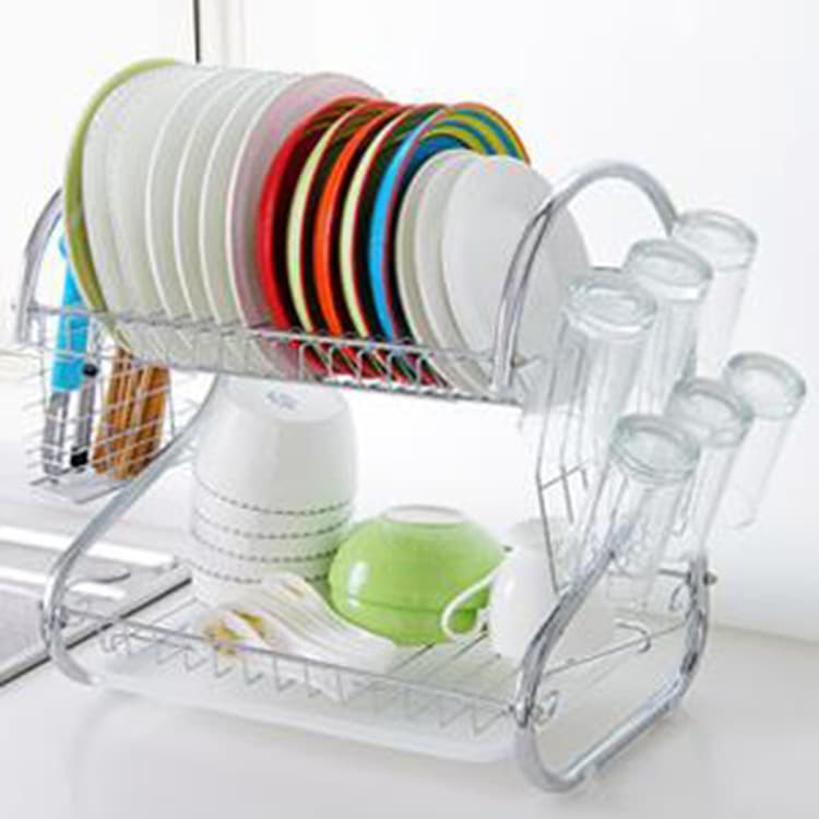 Estantería de almacenamiento de cocina en acero inoxidable