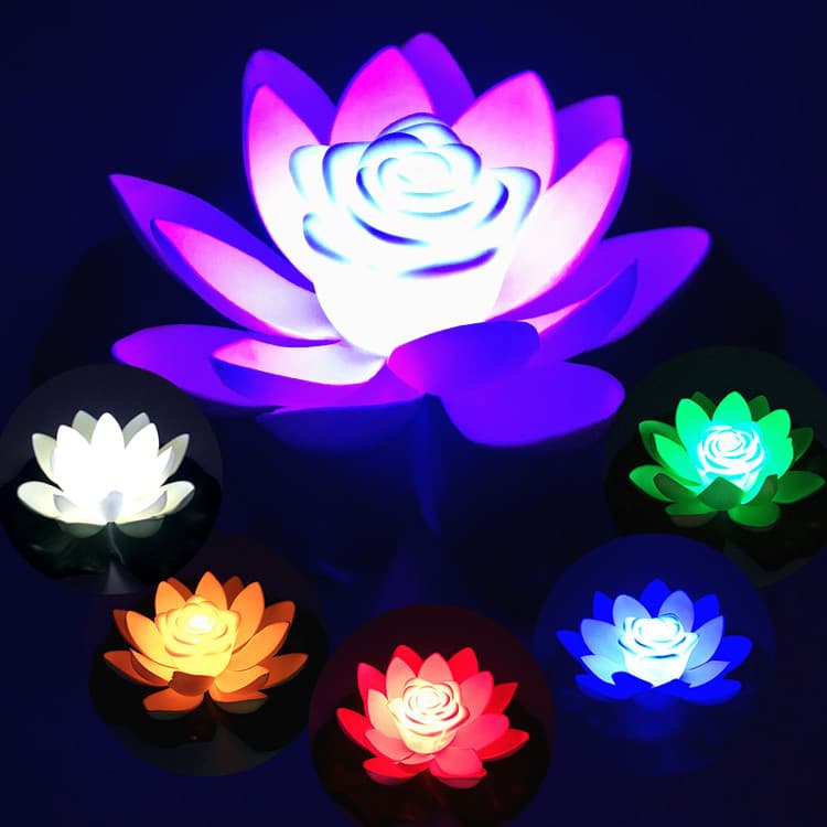 Lámpara LED Flor de Loto