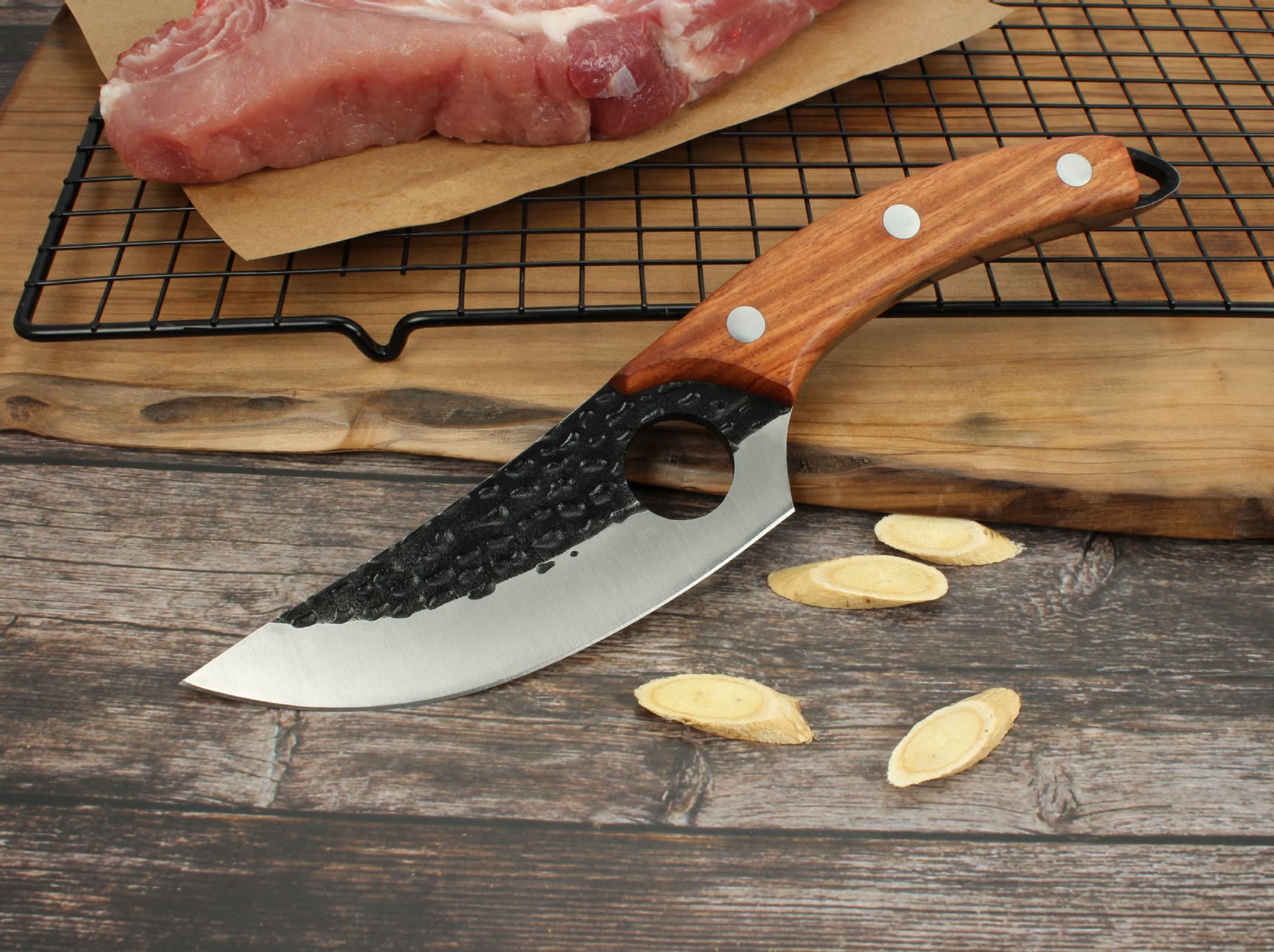 Cuchillo de Deshuesar Pequeño Forjado