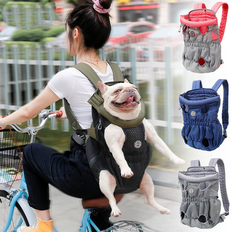 Mochila Transportín para Mascotas con Malla Transpirable