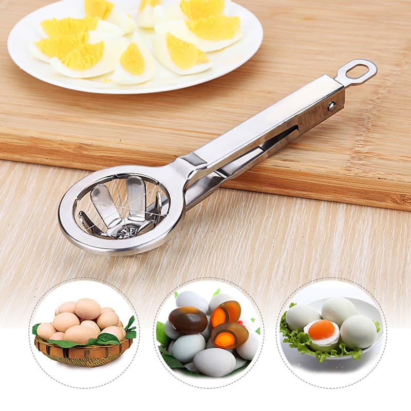 Cortador de Huevos Hexagonal en Acero Inoxidable