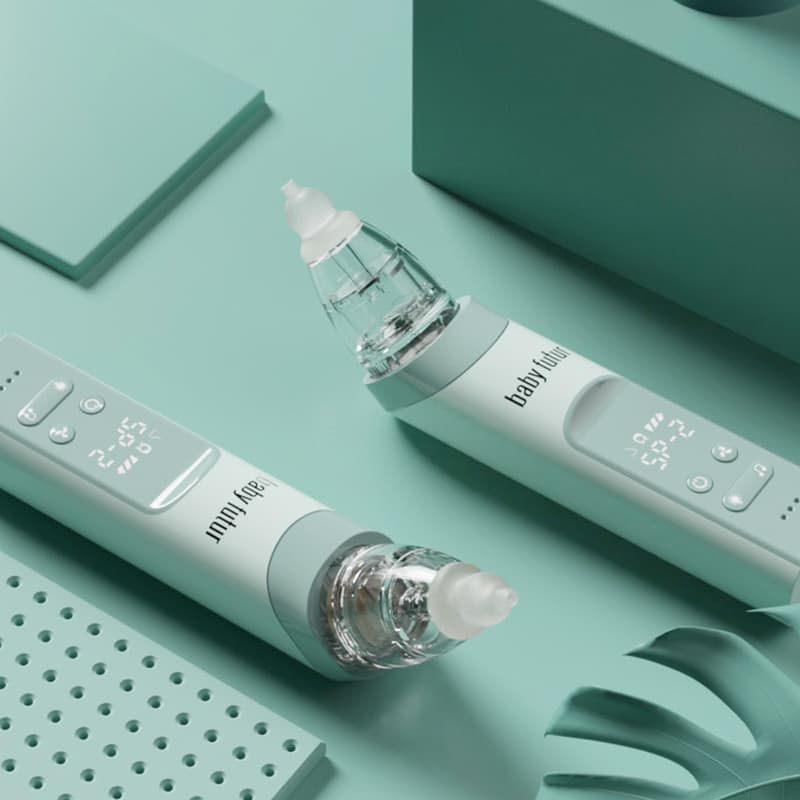 Aspirador Nasal Eléctrico 2 en 1 para Bebé