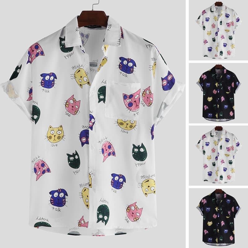Camiseta Slim Fit Hombre Estampada