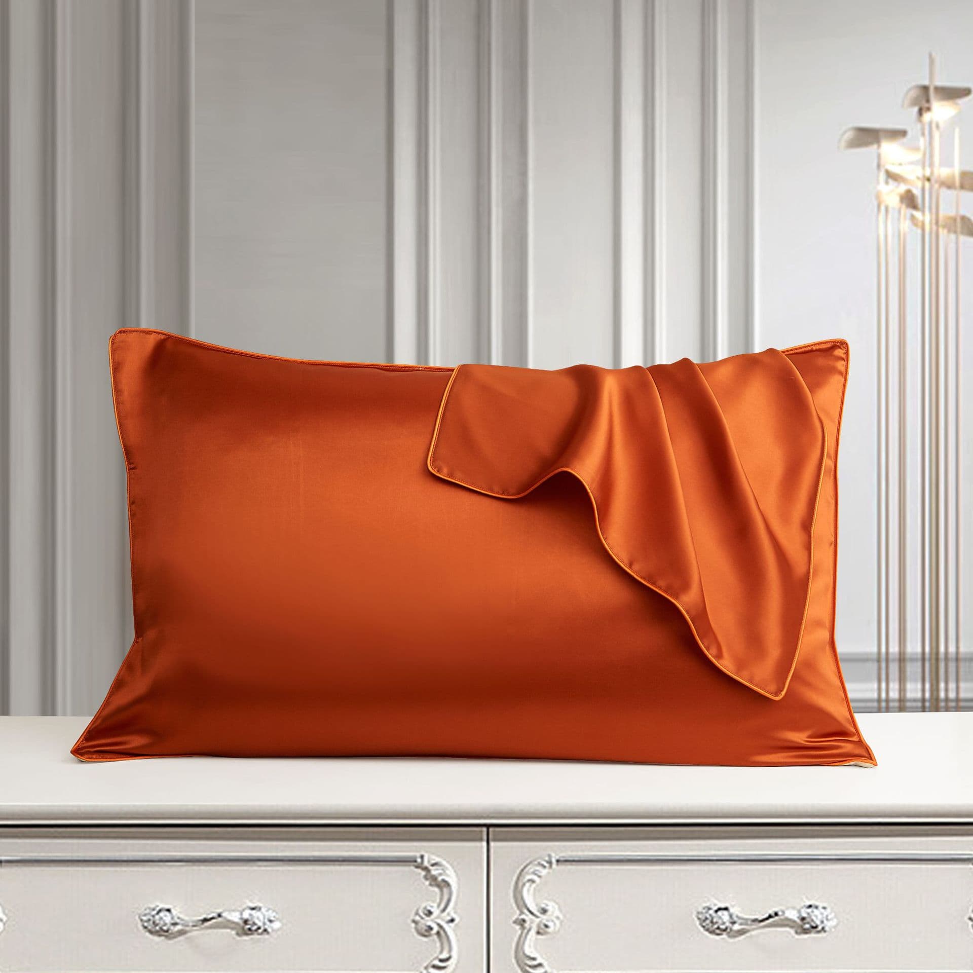 Funda de Almohada de Seda Pura
