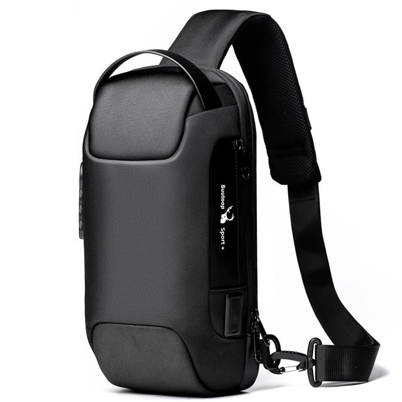 Bolso de Pecho Antirobo para Hombre - Bandolera Messenger