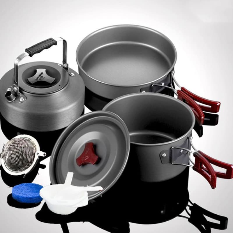 Set de Utensilios de Cocina para Camping