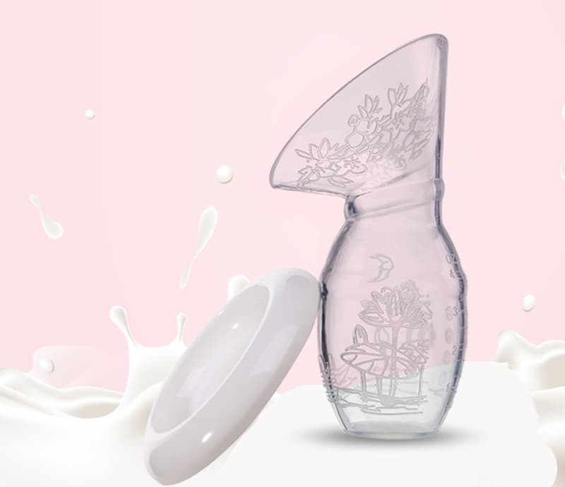 Colector de Leche Materna de Silicona
