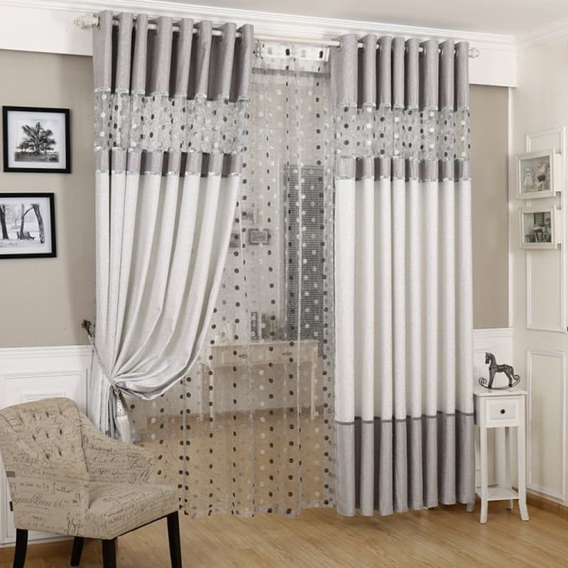 Cortinas opacas simples