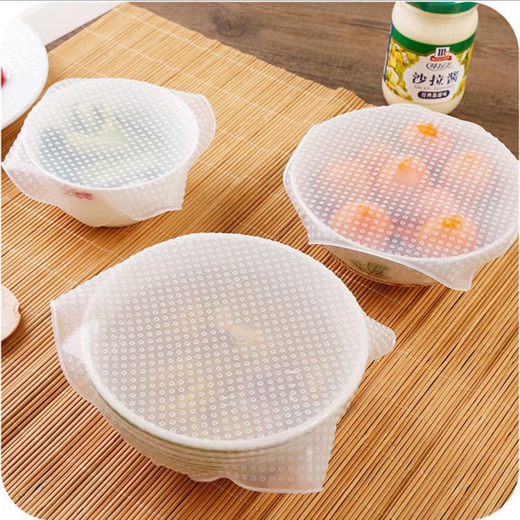 Tapas de Silicona Reutilizables para Alimentos