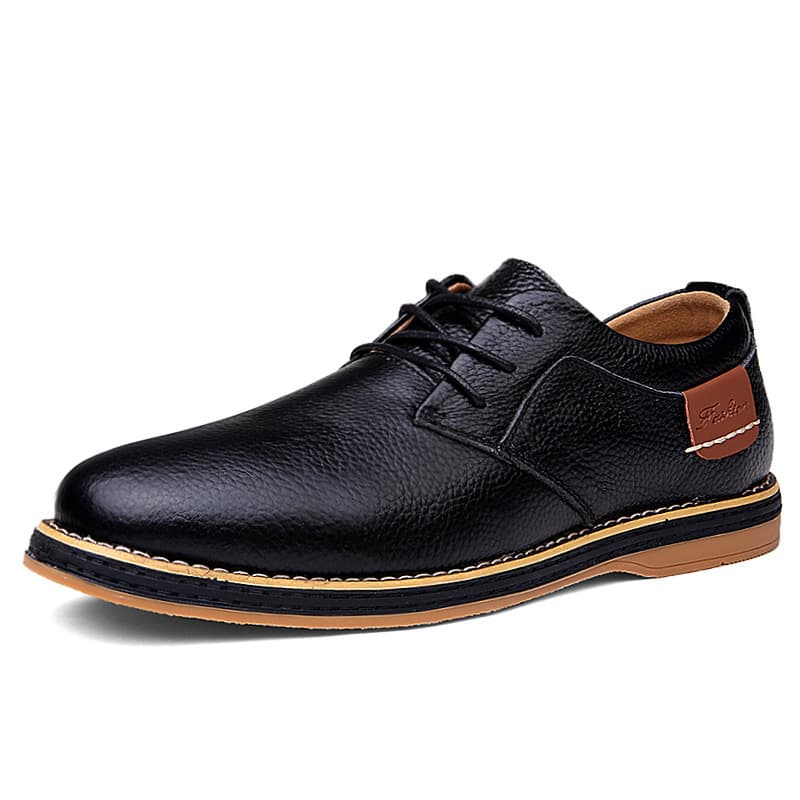 Zapatos de Cuero Hombre Talla Grande 48 Estilo Británico