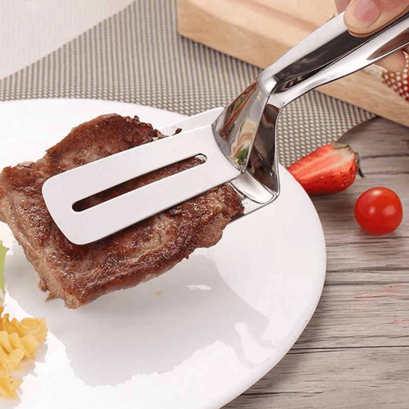 Tenazas de Acero Inoxidable para Barbacoa y Cocina