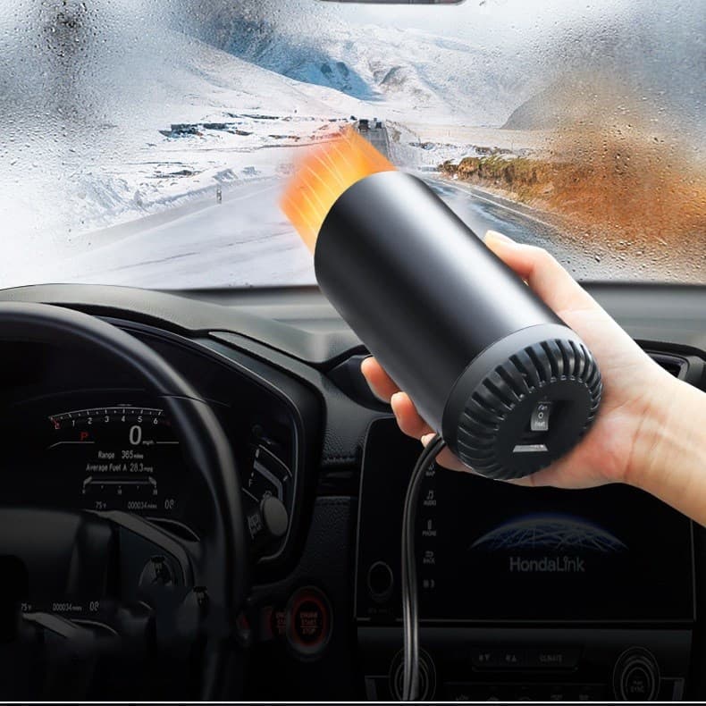 Calefactor Portátil para Coche con Desempañador