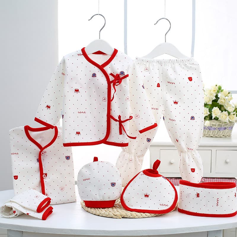 Set de Regalo Recién Nacido Algodón Puro Maternal
