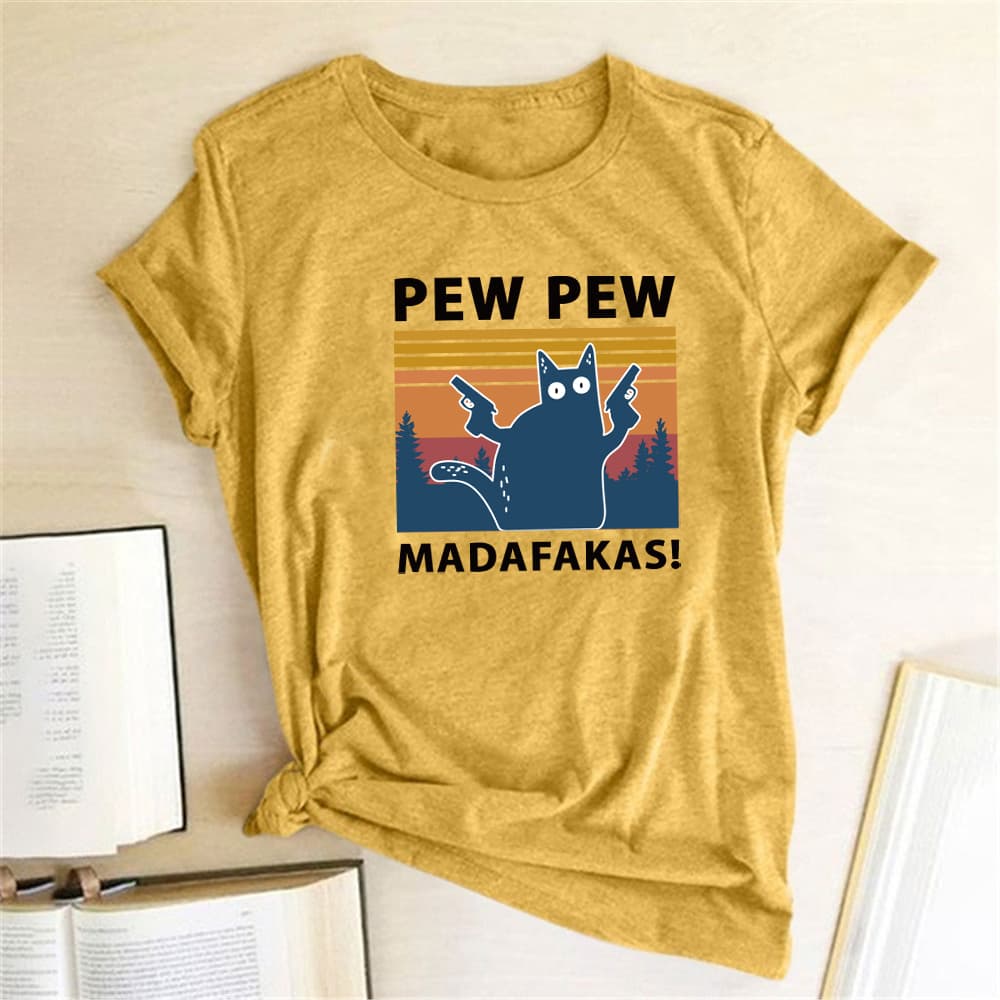 Camiseta Pew Maddakas de Manga Corta Talla Europea