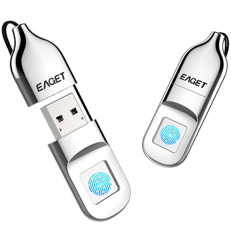 Memoria USB con Encriptación por Huella Dactilar