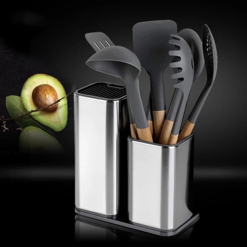 Soporte Multifuncional Grande para Herramientas de Cocina