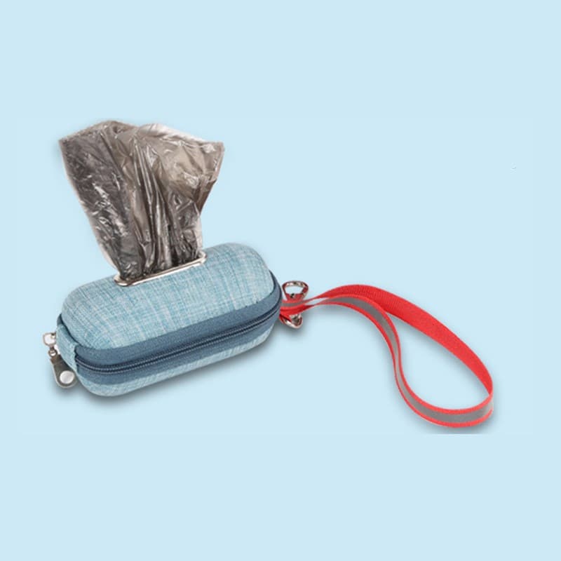 Dispensador Portátil de Bolsas para Recoger Heces de Mascotas